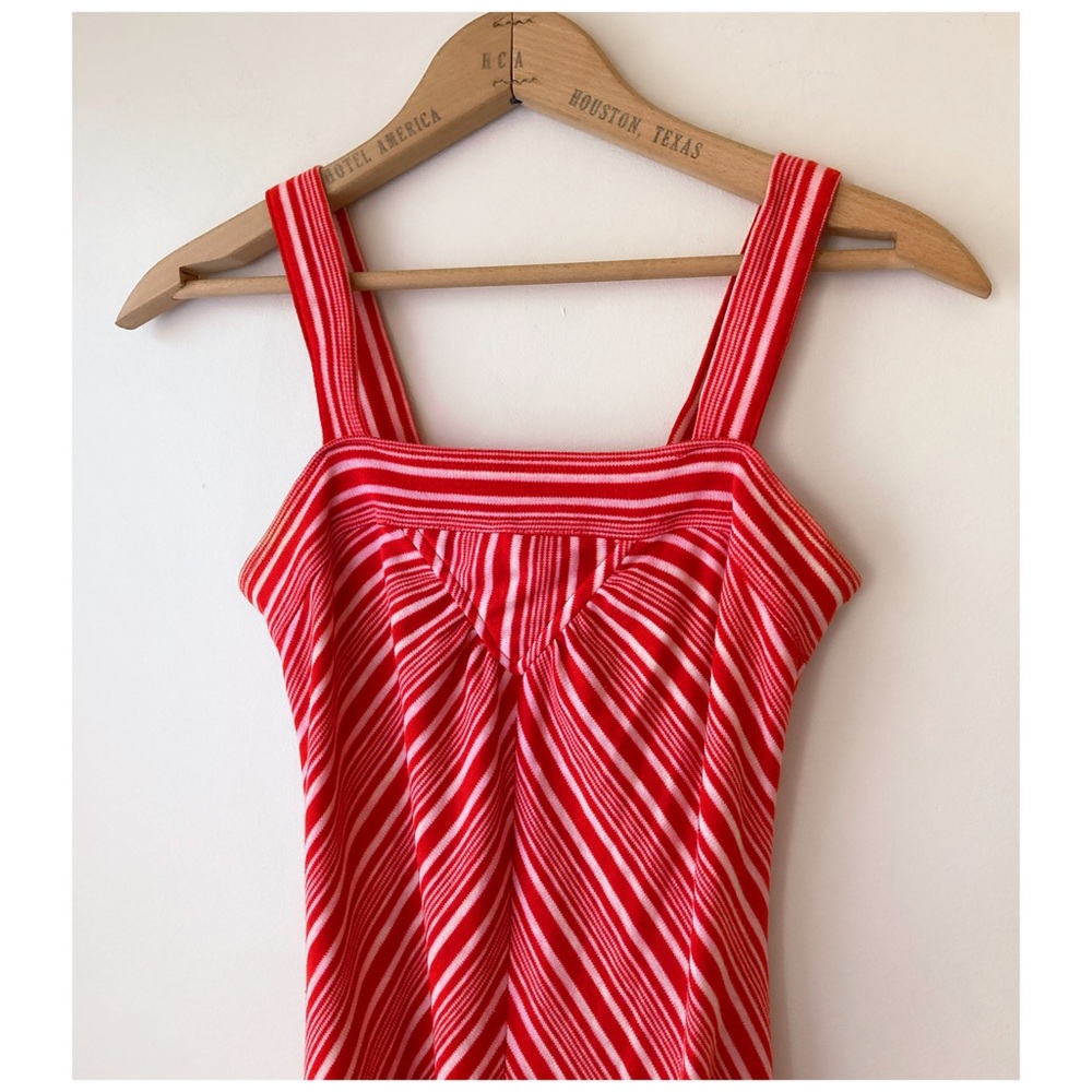 Vintage 70s stripped sun dress by Tracey Petites.